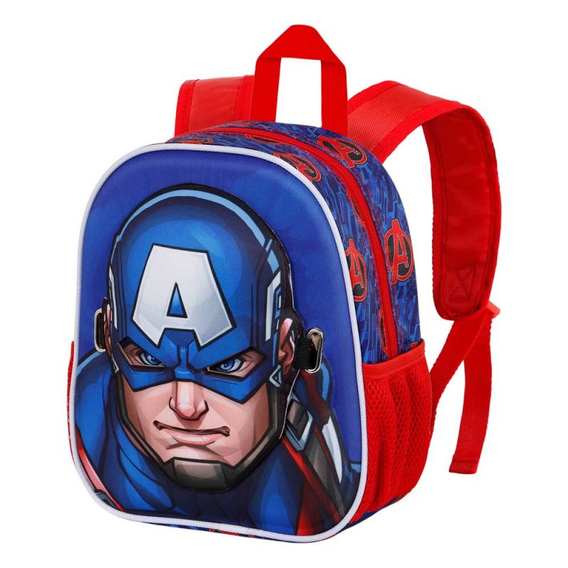CAPITAN AMERICA малка раница с маска