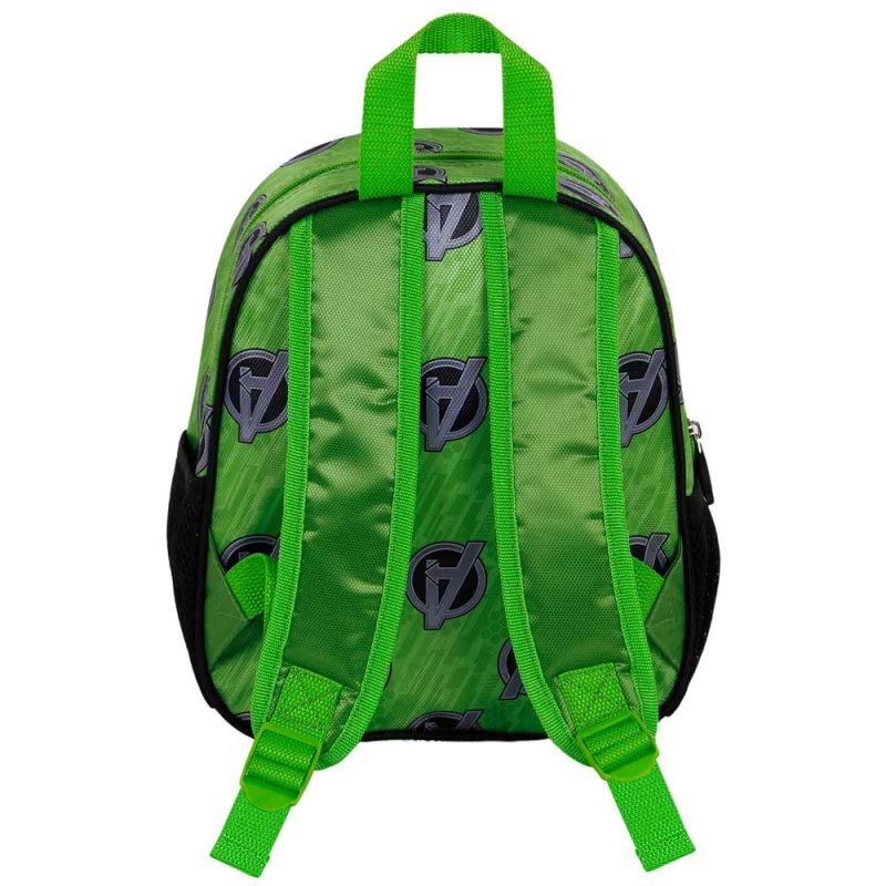 HULK Green Streng малка раница с маска