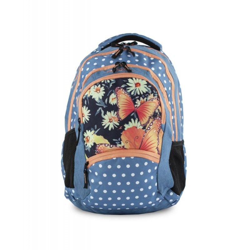 JEANS BUTTERFLY ученическа раница