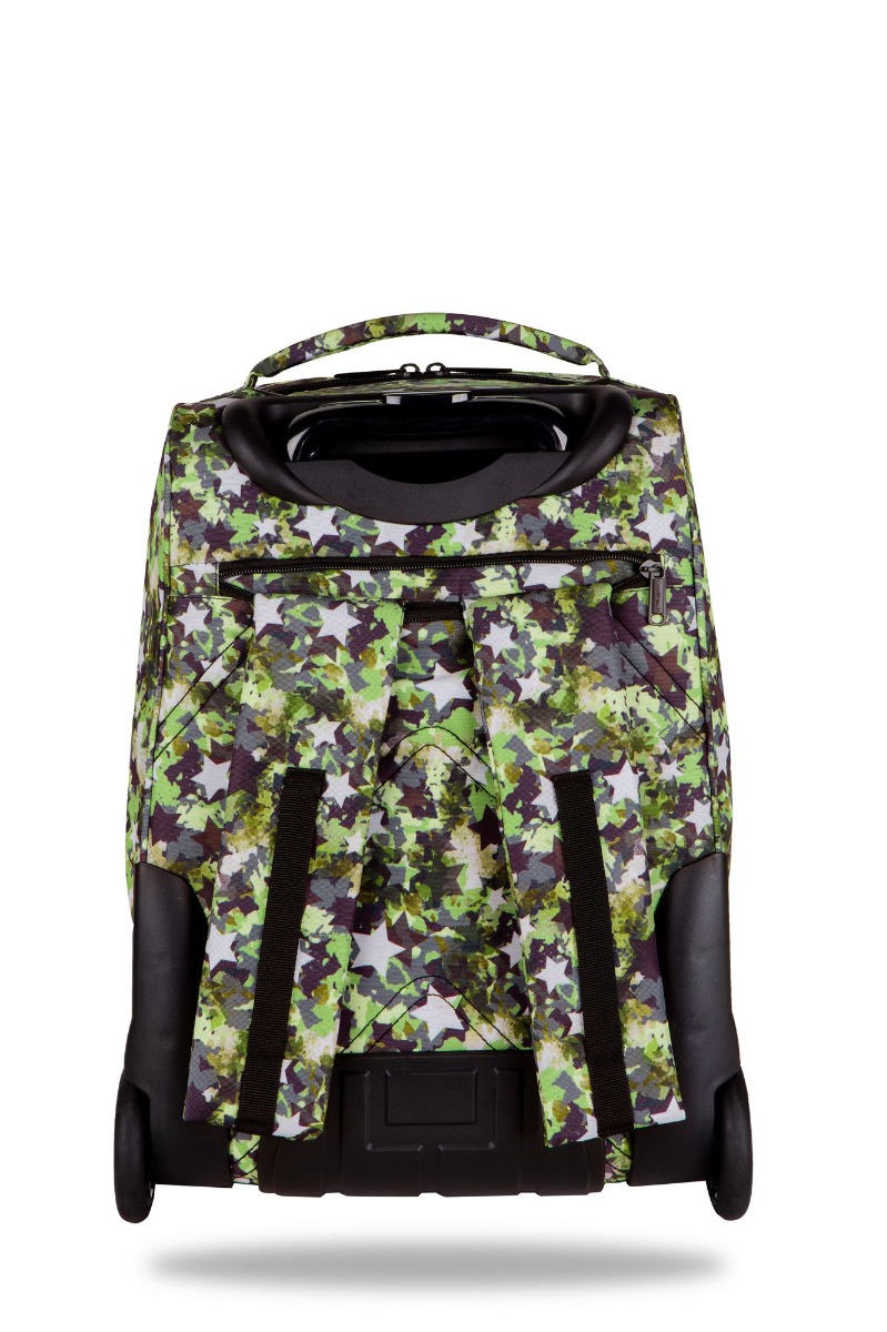 Ученическа раница на колела Coolpack - Compact - Army Stars