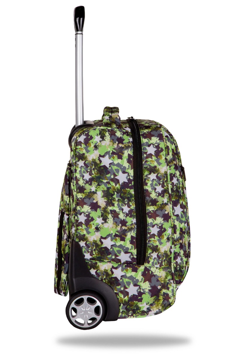 Ученическа раница на колела Coolpack - Compact - Army Stars