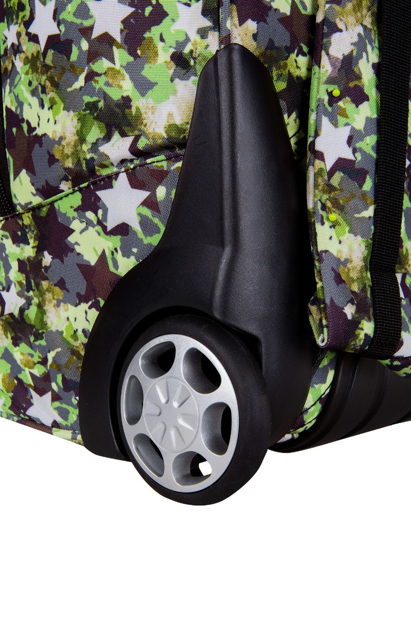Ученическа раница на колела Coolpack - Compact - Army Stars