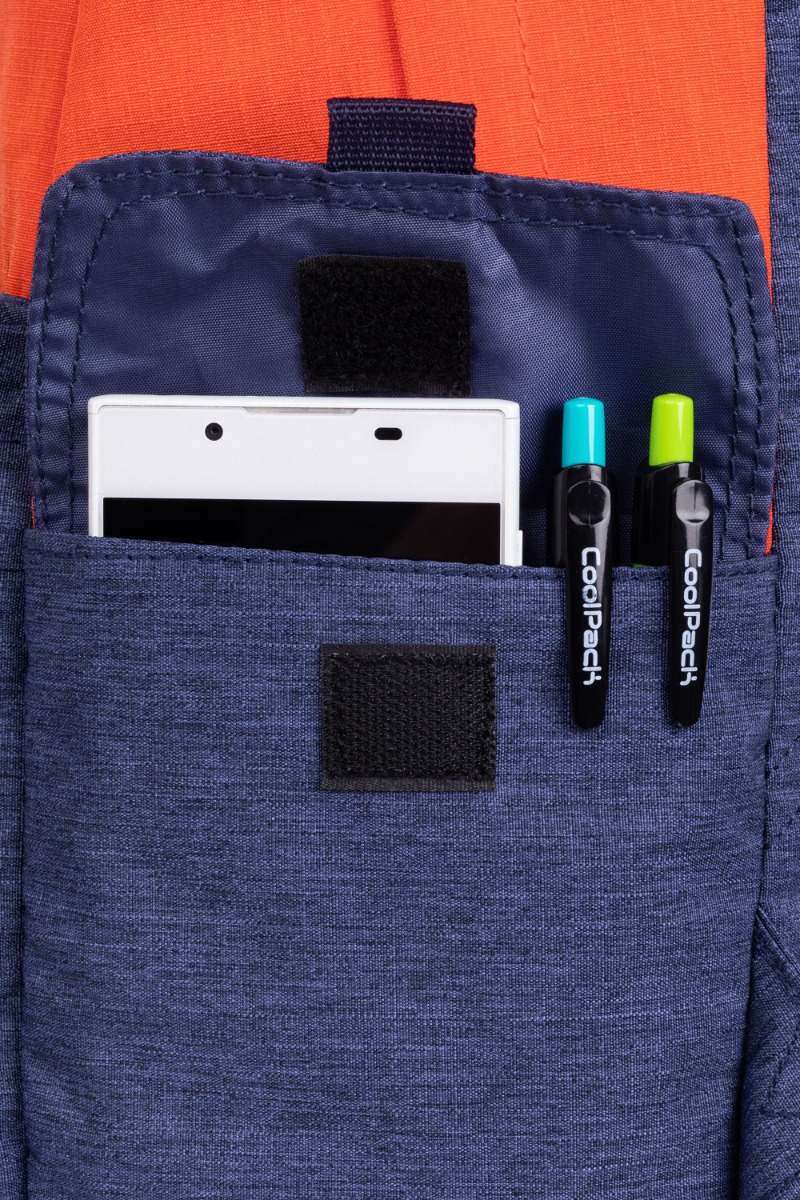 Ученическа раница Coolpack - Sonic - Orange/ Blue