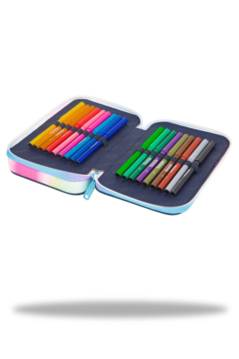 Ученически несесер с пособия COOLPACK - JUMPER 2 - Blue unicorn