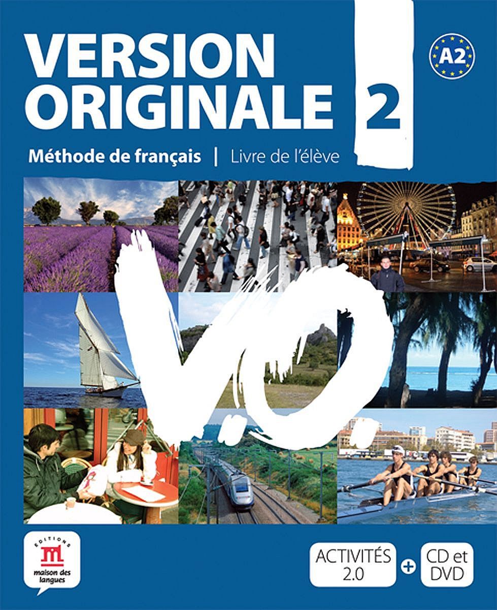 Version Originale 2 Livre de leleve (учебник + CD+DVD)