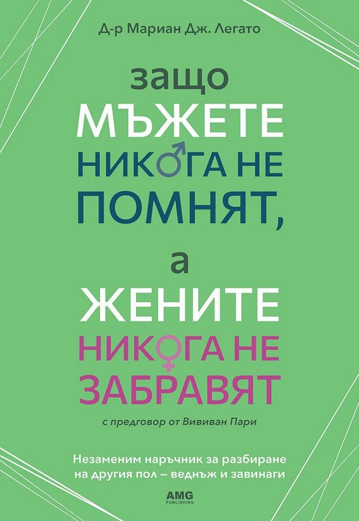 Защо мъжете никога не помнят, а жените никога не забравят (ново издание)